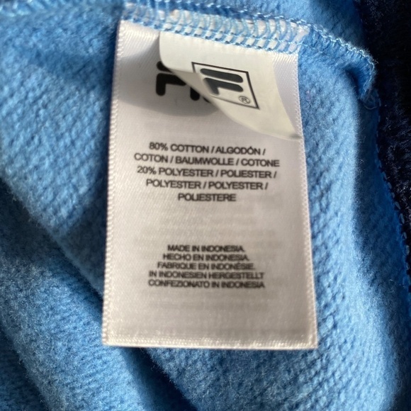 NWT FILA Rafaela Sweatshirt blue size XL - Picture 9 of 9